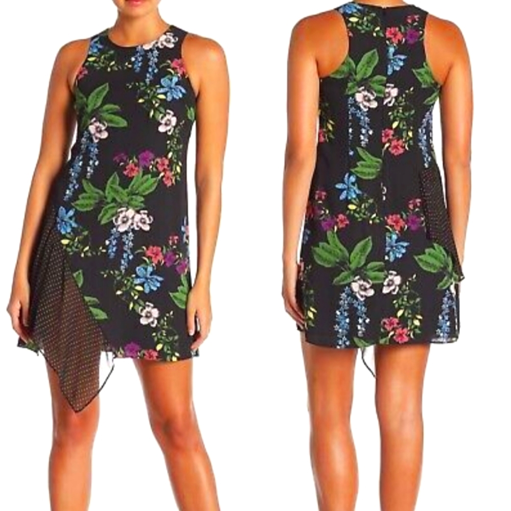 Sam Edelman Sleeveless, Floral Dress